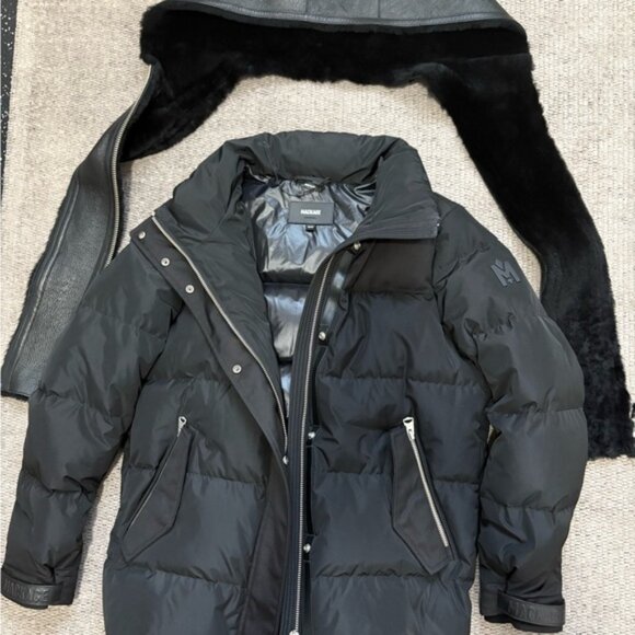 Mackage Shearling/Down Jacket XS - Picture 11 of 13